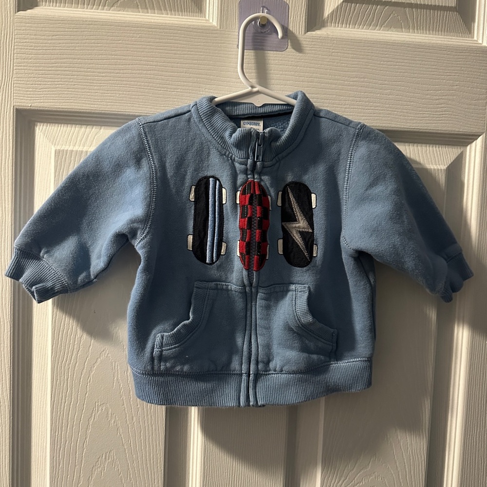 Gymboree Baby Jacket with Skateboard Design
